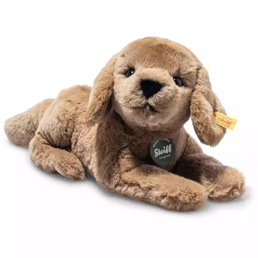 Steiff Labrador Lenny braun liegend, 23 cm