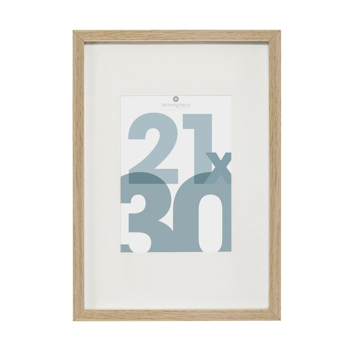 CADRE PHOTO NATUREL MANU D.21X30CM