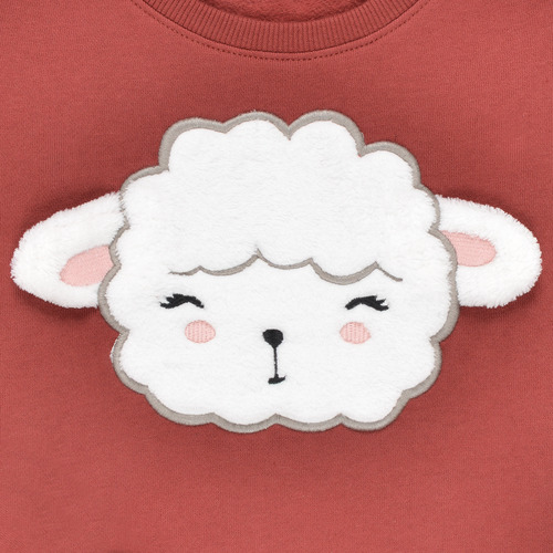 Name it - NMFOTILDA LS SWEAT - Rouge