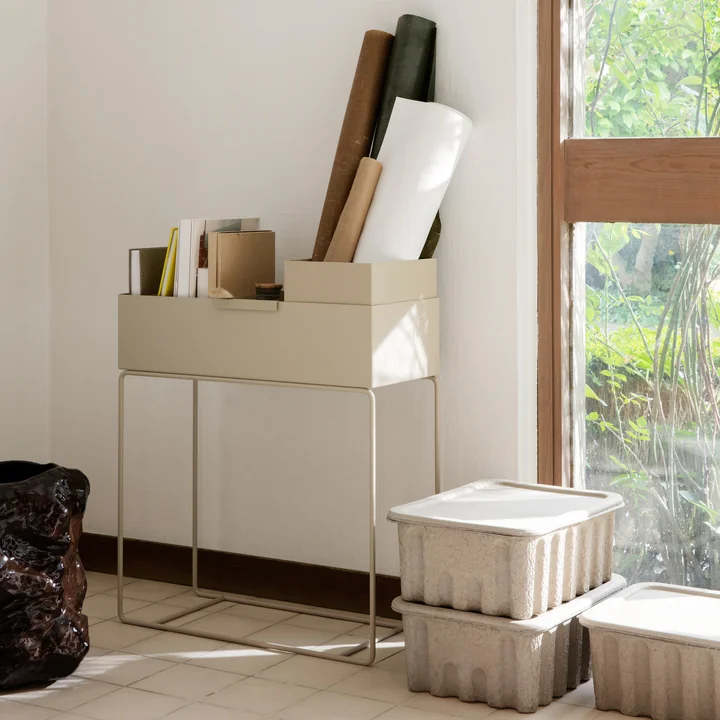 Ferm Living - Plant Box, bright blue