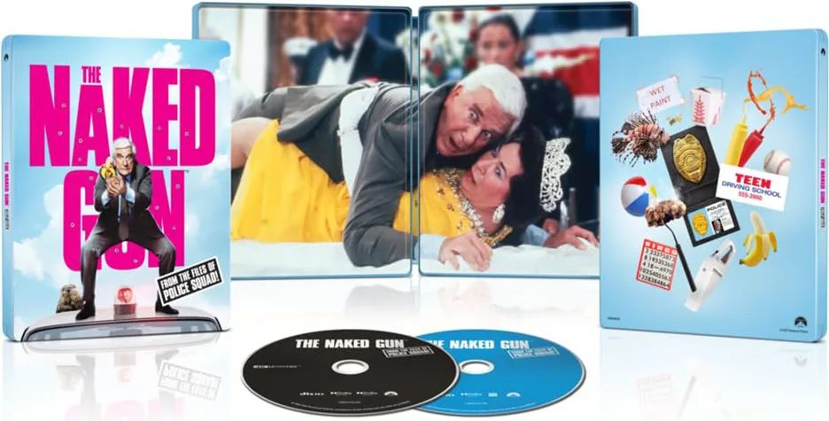 Y-a-t-il un flic pour sauver la reine ? Édition Limitée Steelbook (Blu-ray UHD 4K   Blu-ray) Disques Blu-ray films