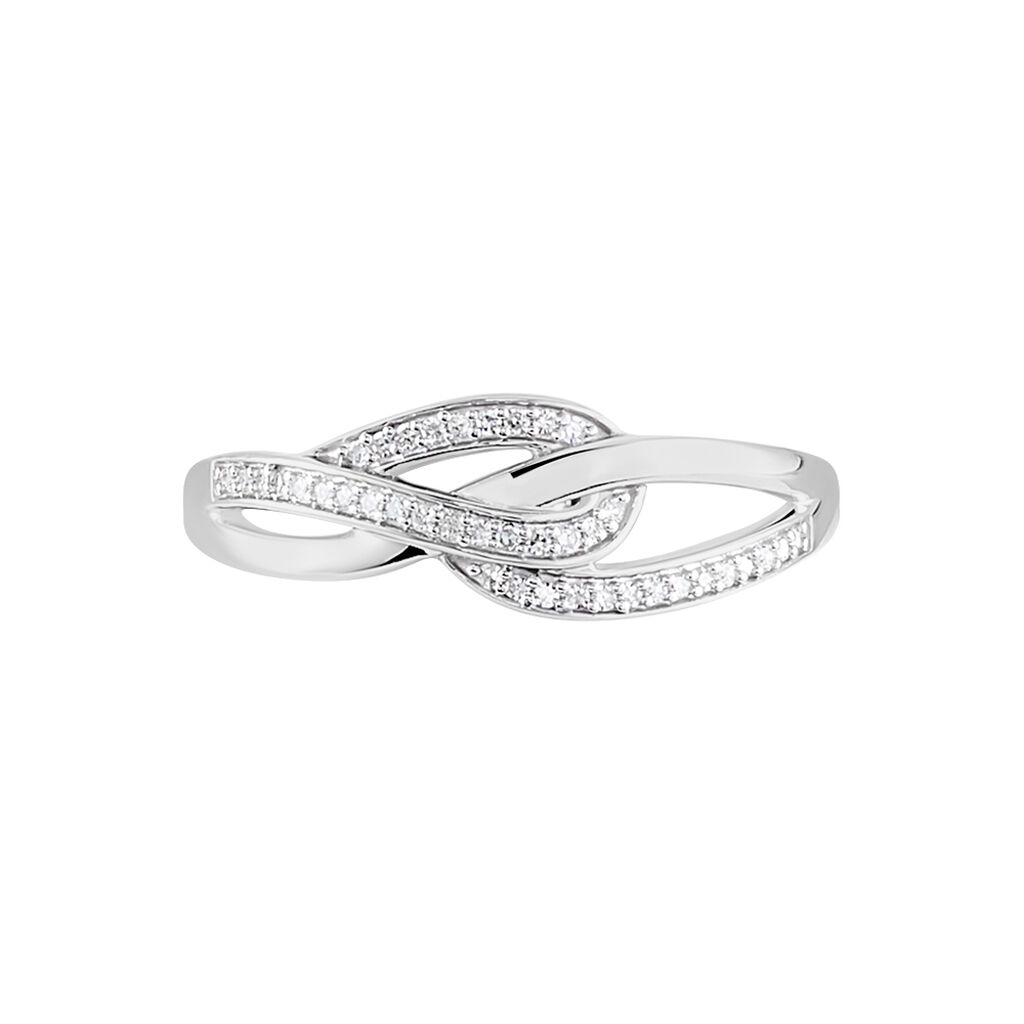 Bague Ritona Or Blanc Diamant