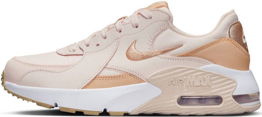 Nike Air Max Excee sneakers lichtroze ecru wit