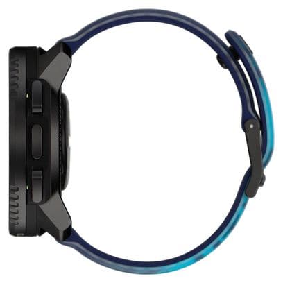 Montre GPS Suunto Vertical Steel Solar UTMB World Series Edition limitée - Bleu marine