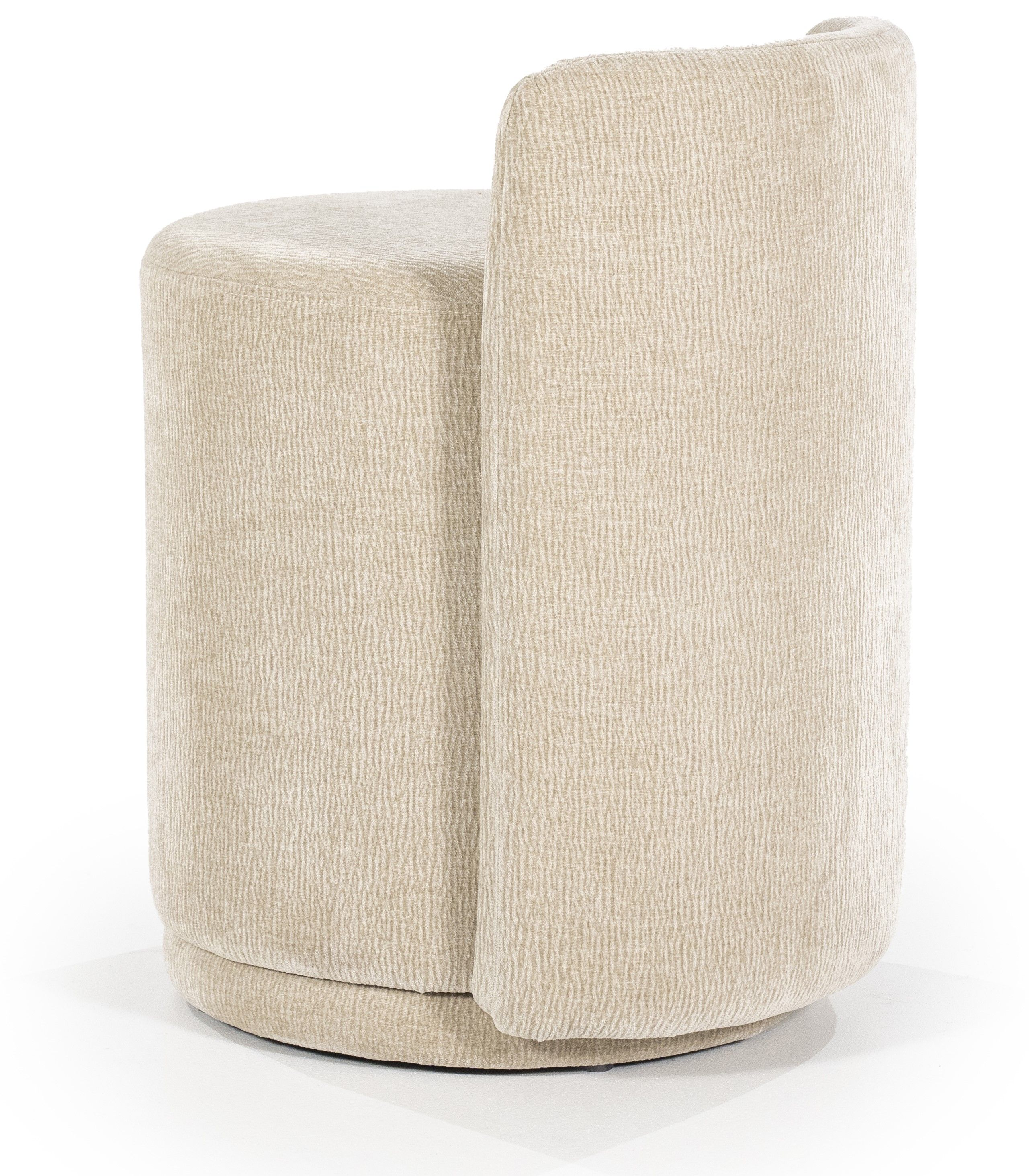 Poef Taupe 240198 Marque B43 x D48 x H63 cm