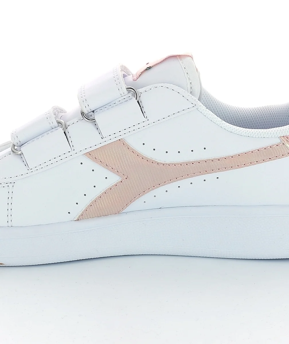 DIADORABASKETS BASSES GAME P PS BLANC ET ROSE