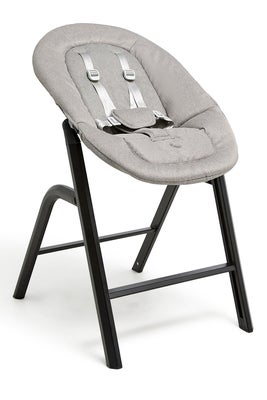 Beemoo Selection Life Matstol Inkl. Vippestol, Walnut/Grey
