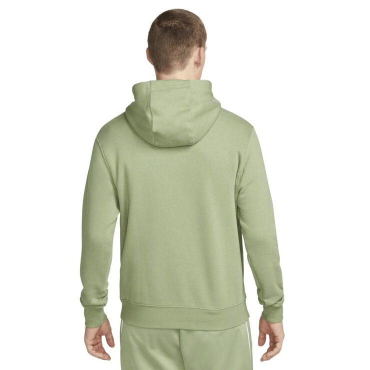 Nike club fleece hoodie Oil green/oil green/white