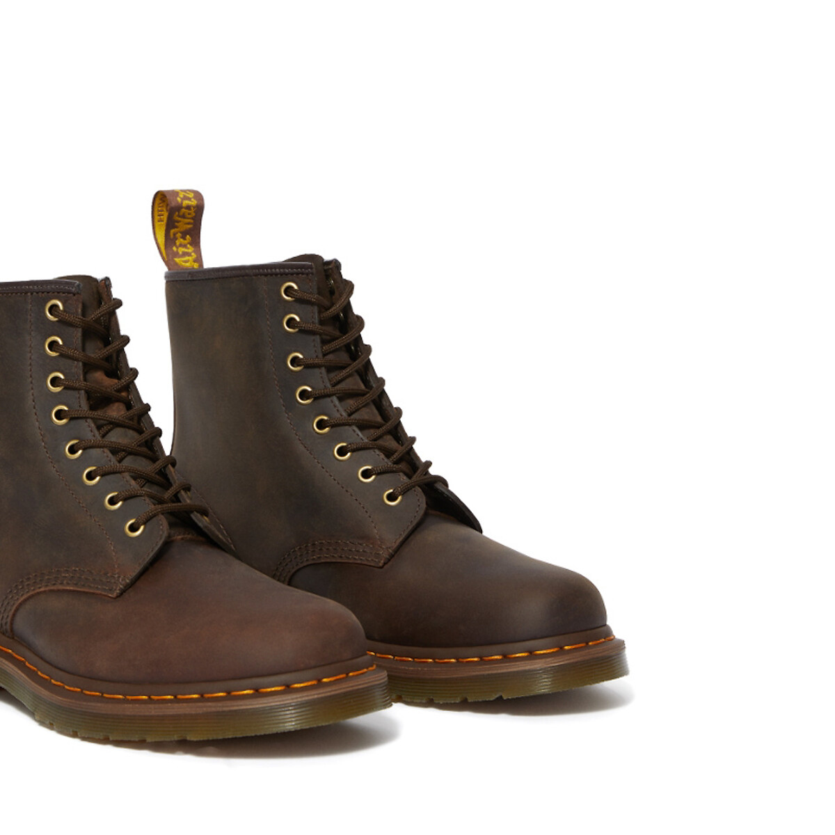 DR. MARTENS<br>Botas de couro 1460 Crazy Horse