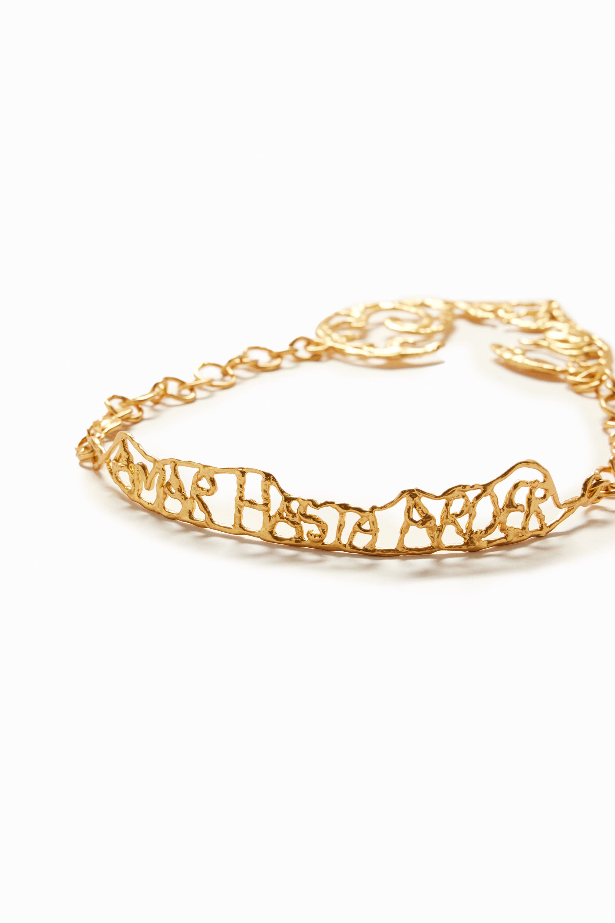Collier cœur plaqué or Zalio