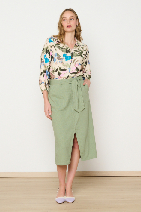 LolaLiza ecru dames blouse