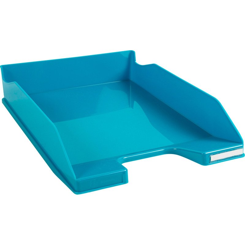 Corbeille à courrier standard Exacompta Bee Blue - couleurs tendances
