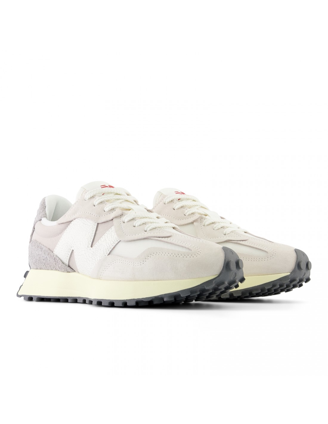 new balance Sneakers Femme 327 Blanc/Gris Daim