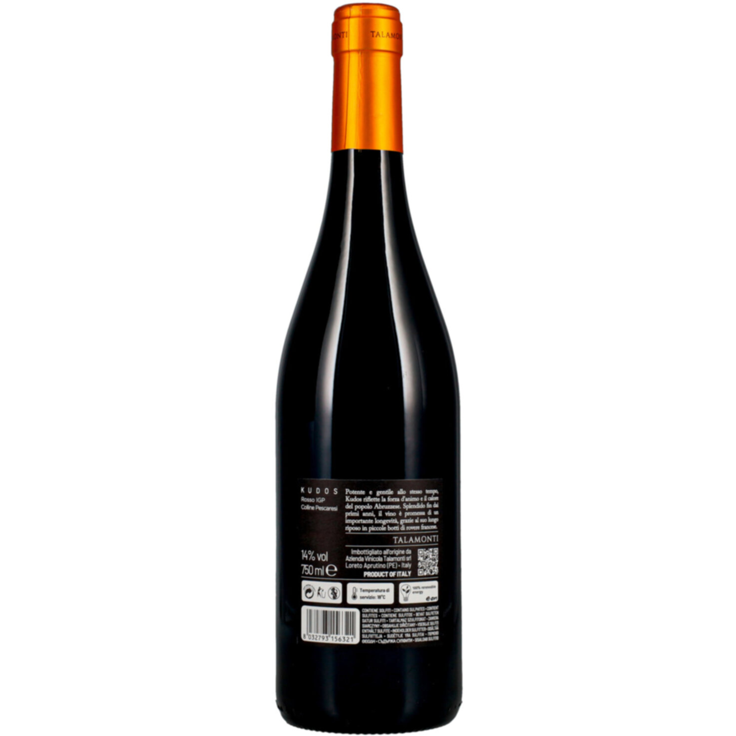 Colline Pescaresi IGP Kudos Rosso Tenuta Talamonti -75cl