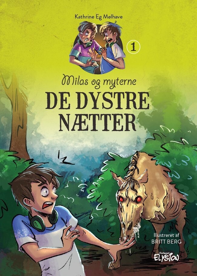 De Dystre Nætter - Kathrine Eg Mølhave - Bog