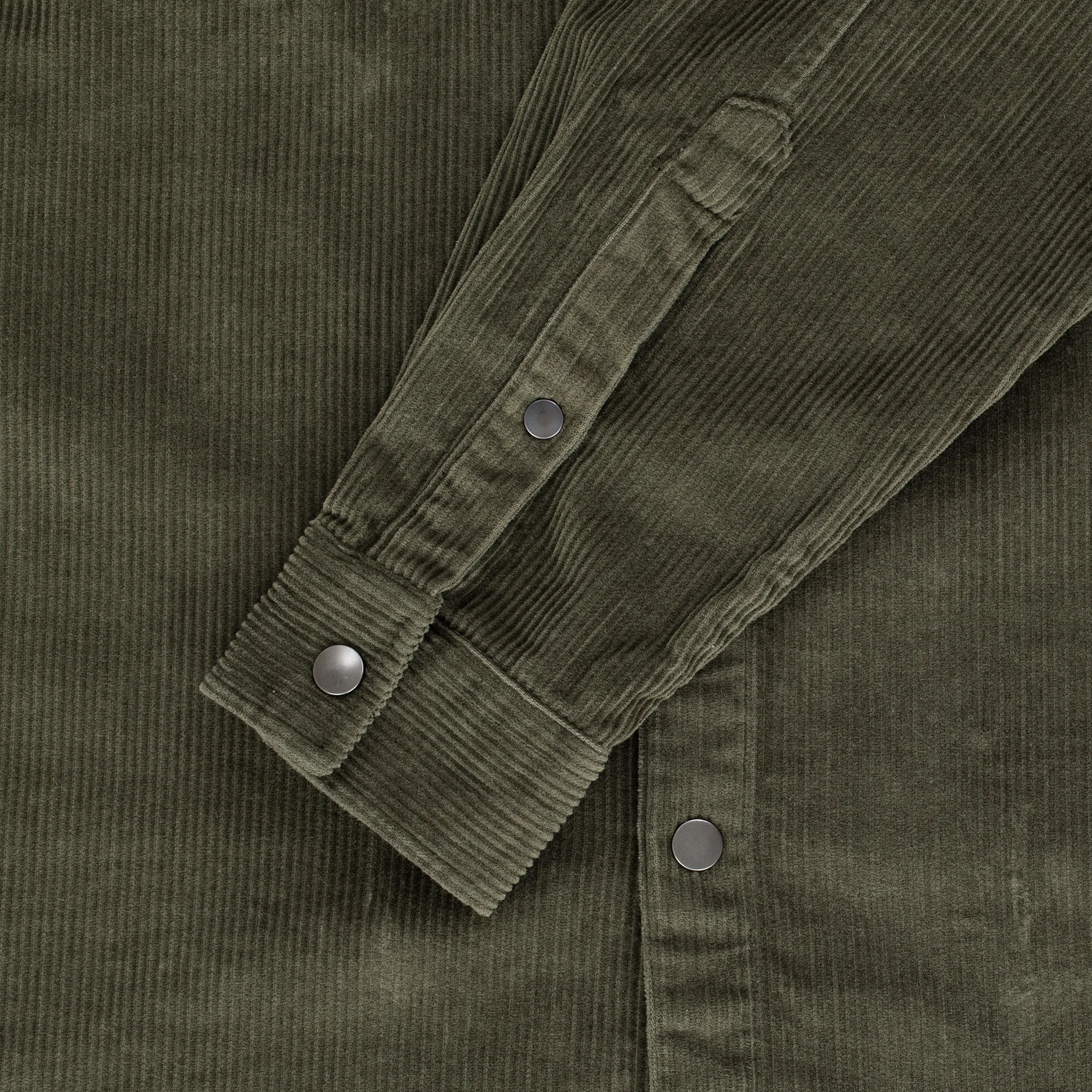 Urberg Corduroy Overshirt Men Deep Lichen Green
