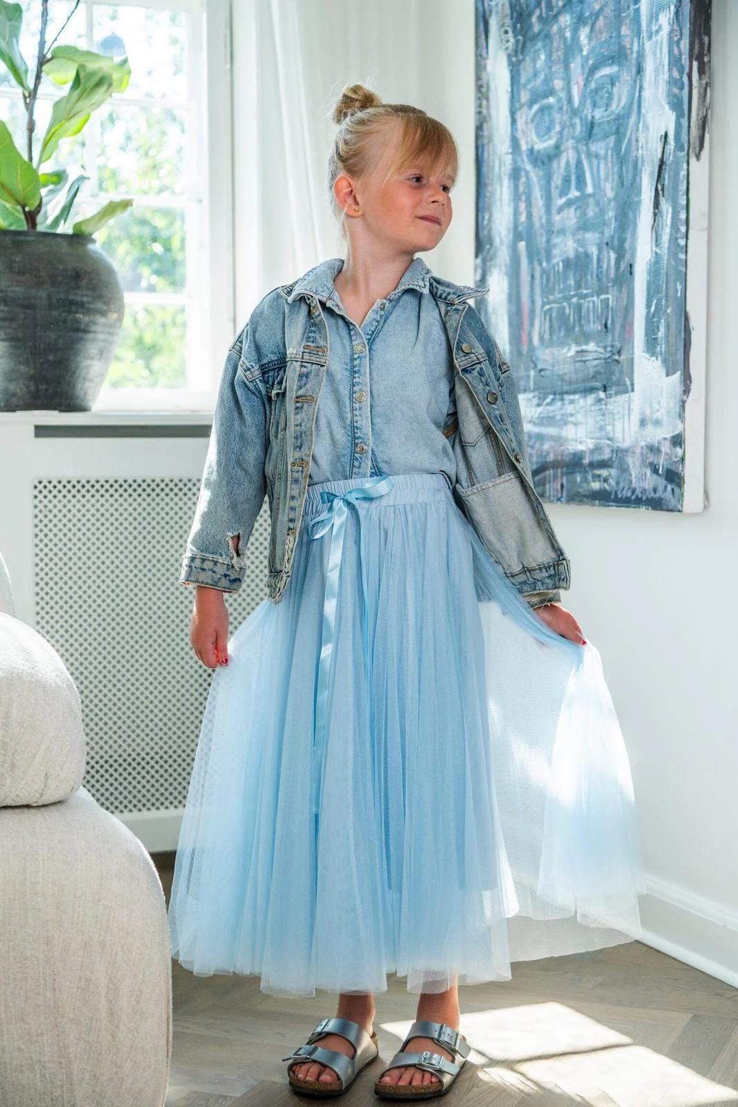 EMM Copenhagen Kids Daisy Skirt blue