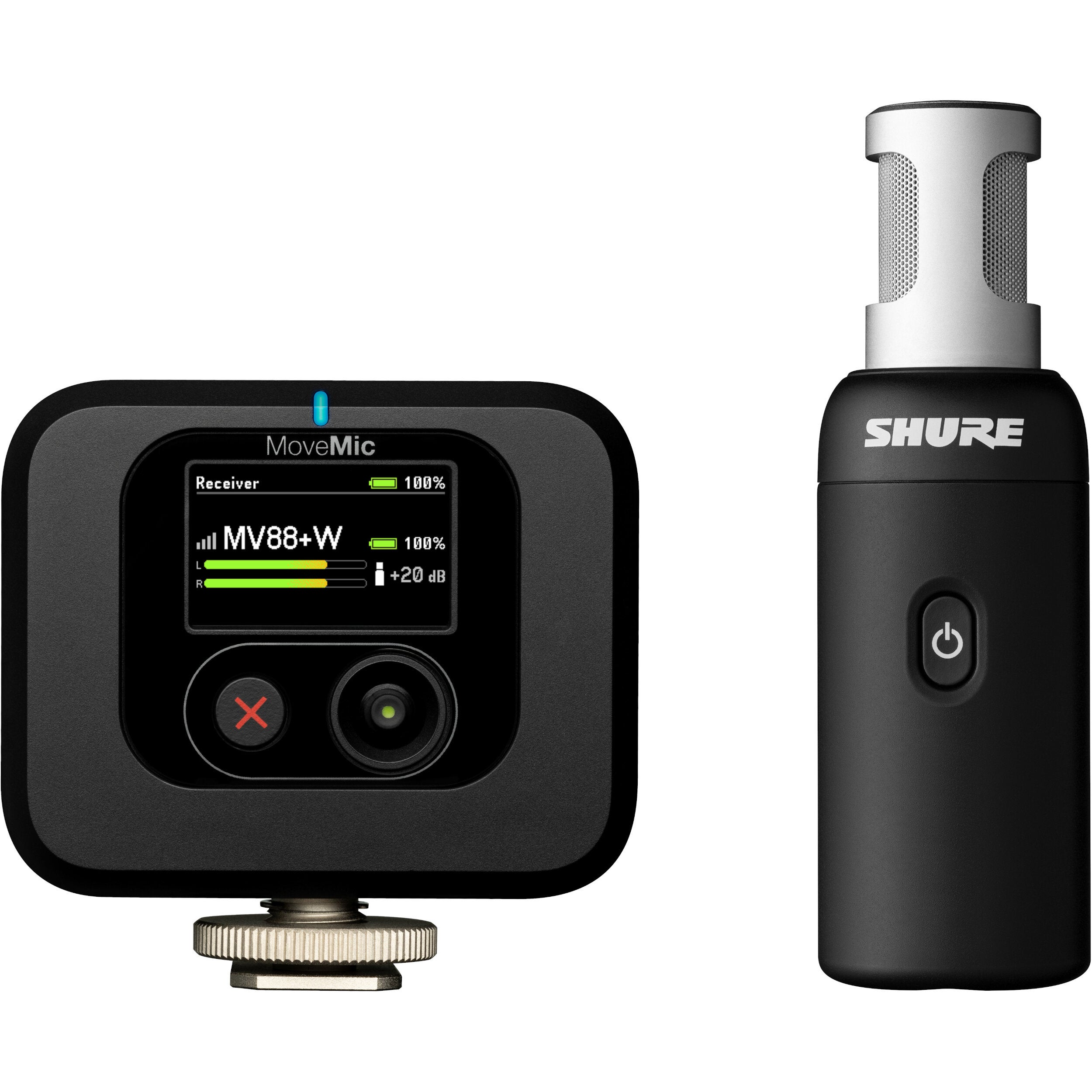 Shure MoveMic 88+ Kit draadloze stereomicrofoon