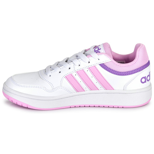 Adidas Sportswear - HOOPS 3.0 K - Blanc / Lila