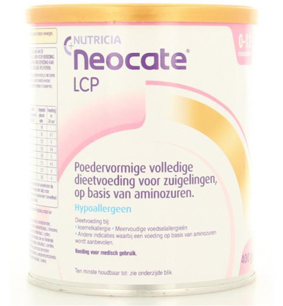 Neocate Dieetvoeding LCP (400 gr)