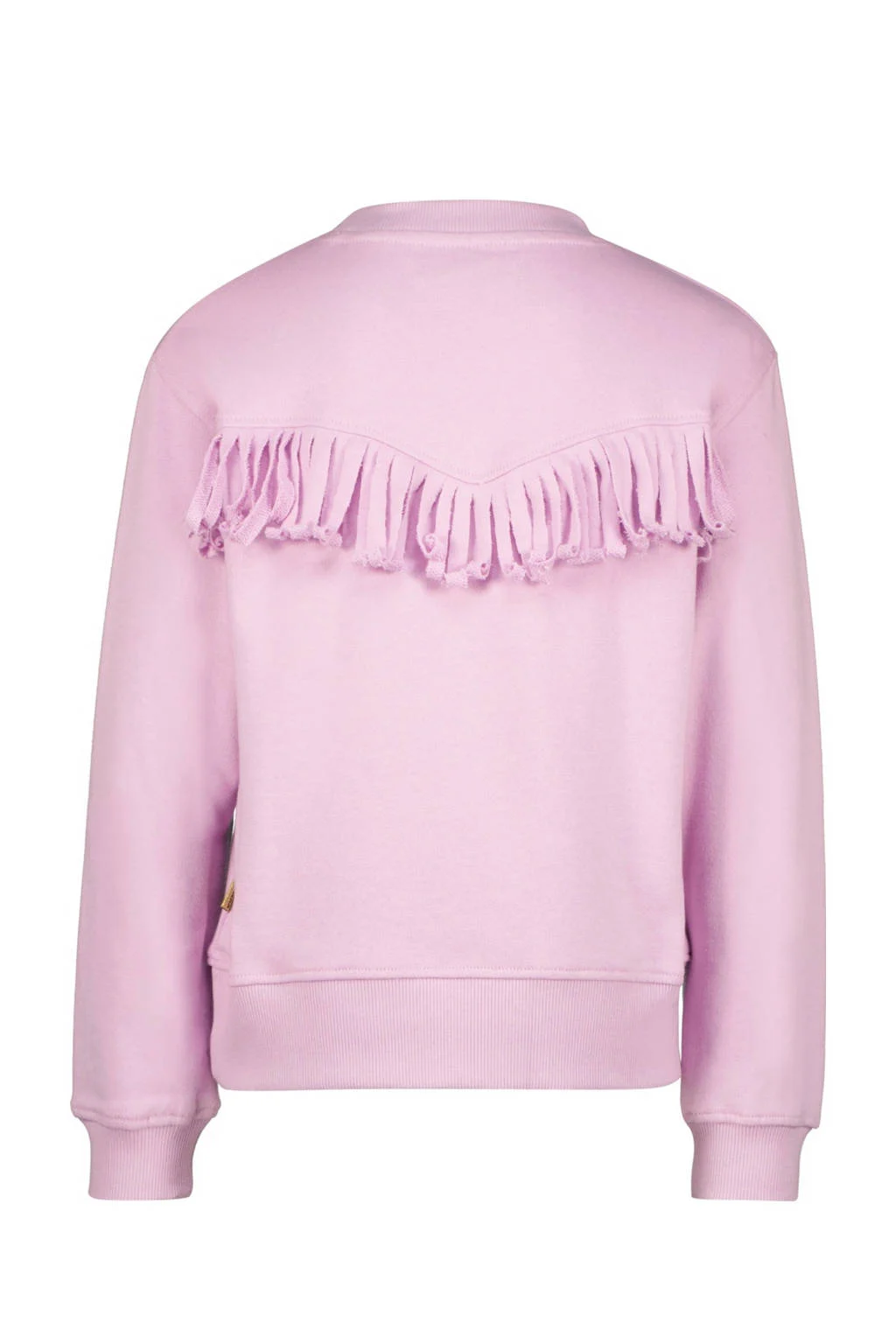 Vingino sweater Nensi met franjes roze
