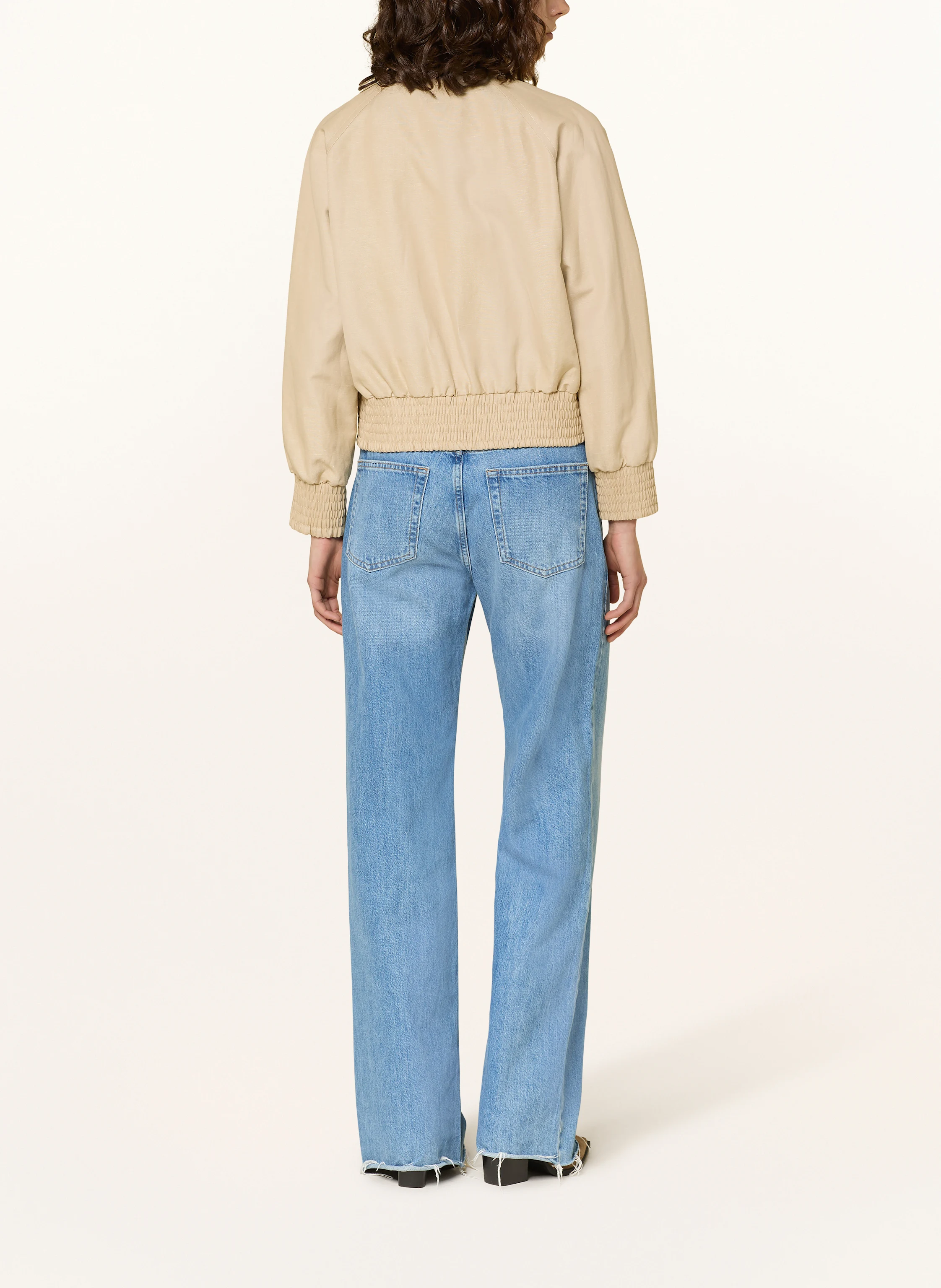 maje Blouson mit Leinen