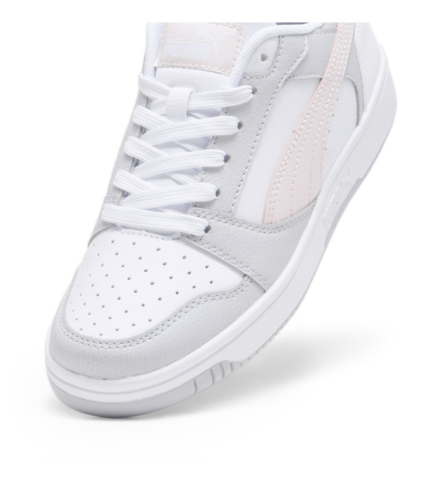 Tênis Puma Rebound V6 Lo Jr Branco