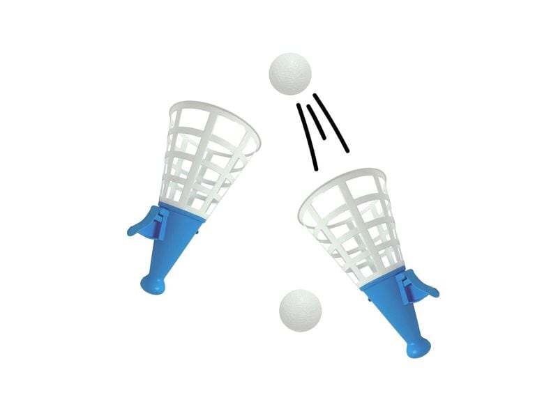 alldoro Spielset XXL Fangballspiel Bewegungsreiches Fang-den-Ball Spiel im XXL-Format