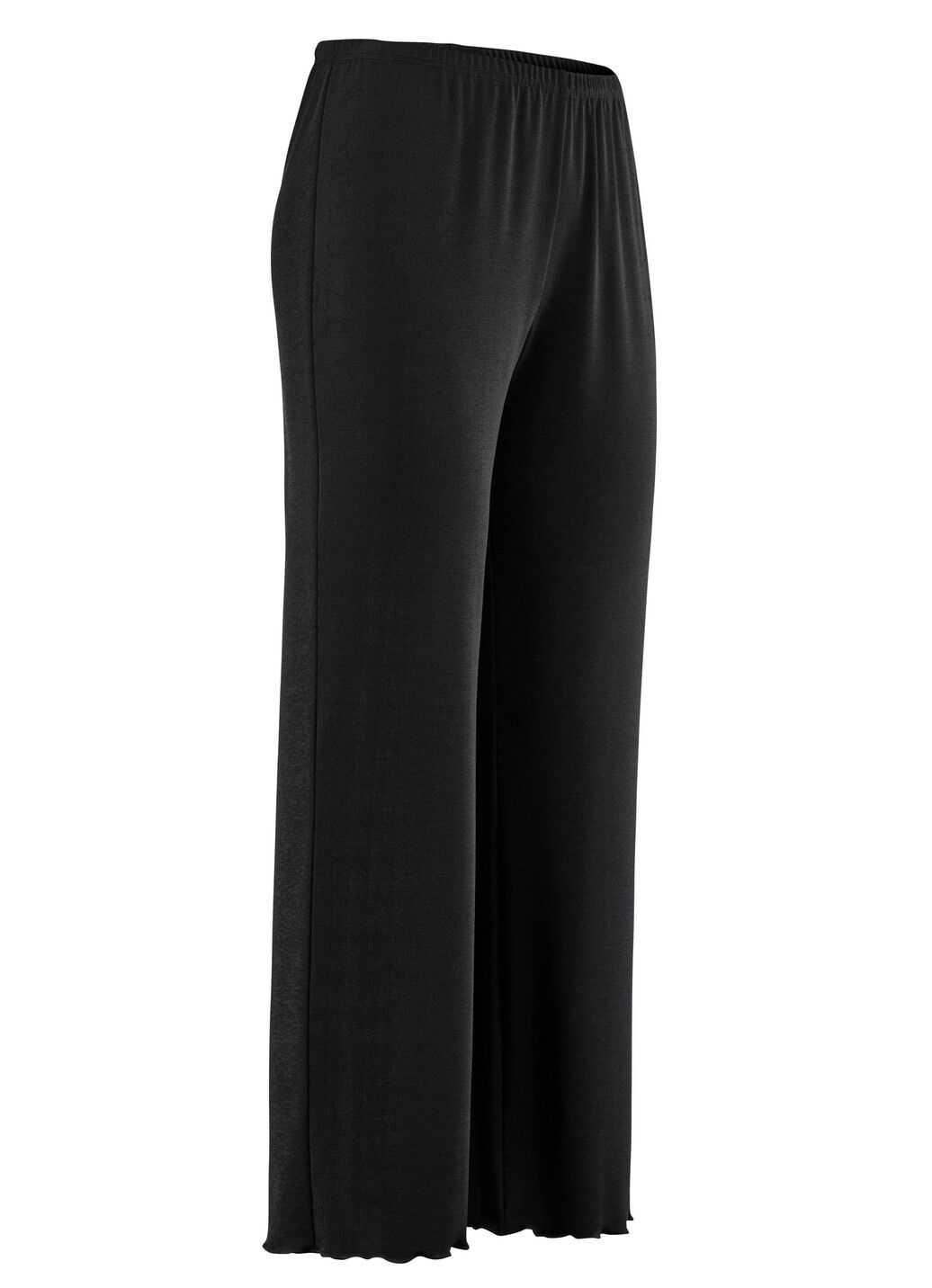 Weich fliessende, 7/8-lange Hose