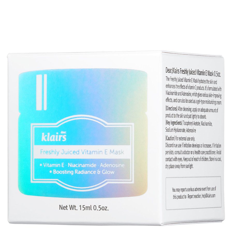 Klairs Freshly Juiced Vitamin E Mask 15ml