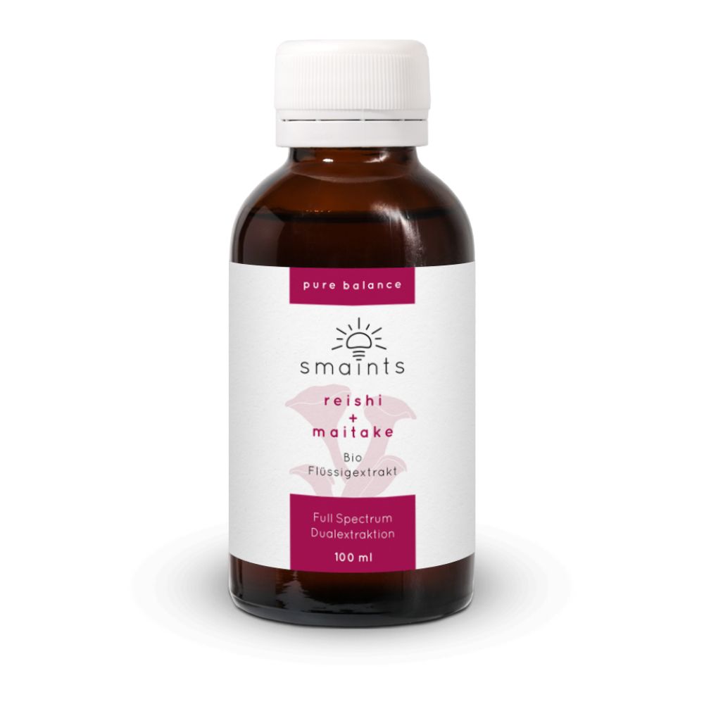 smaints Pure Balance Flüssigextrakt mit Reishi und Maitake