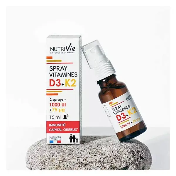Nutrivie Vitamina D3 + K2 500 UI Spray 15ml