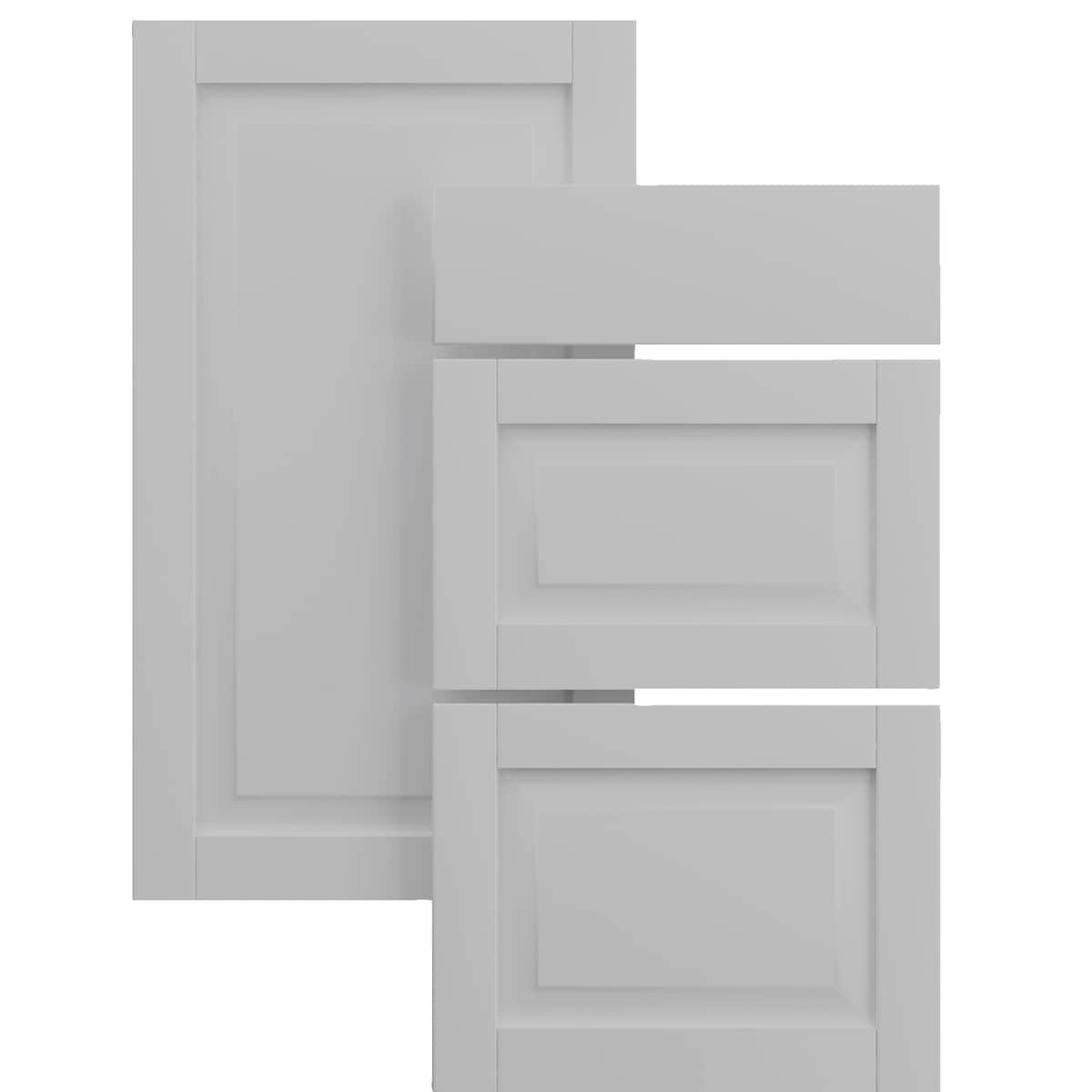 Epoq Heritage skapdør til kjøkken 50x22 (lysegrå)