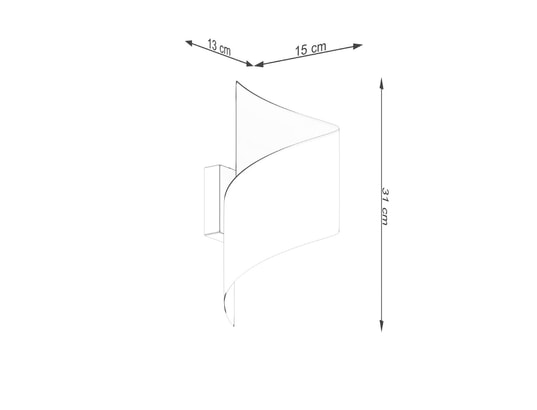 SOLLUX LIGHTING - Applique talassa blanc