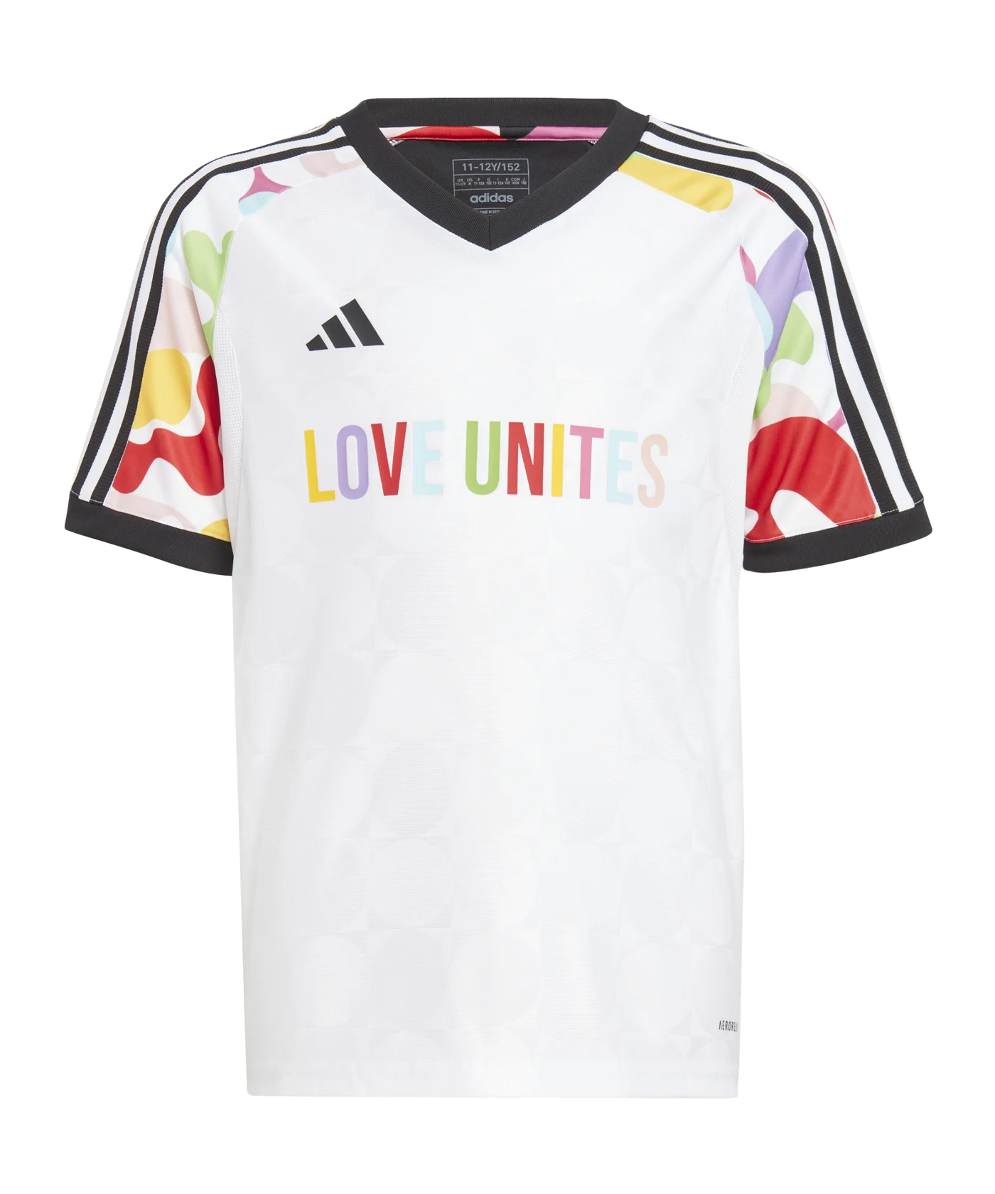adidas Pride Tiro Trikot Kids Weiss