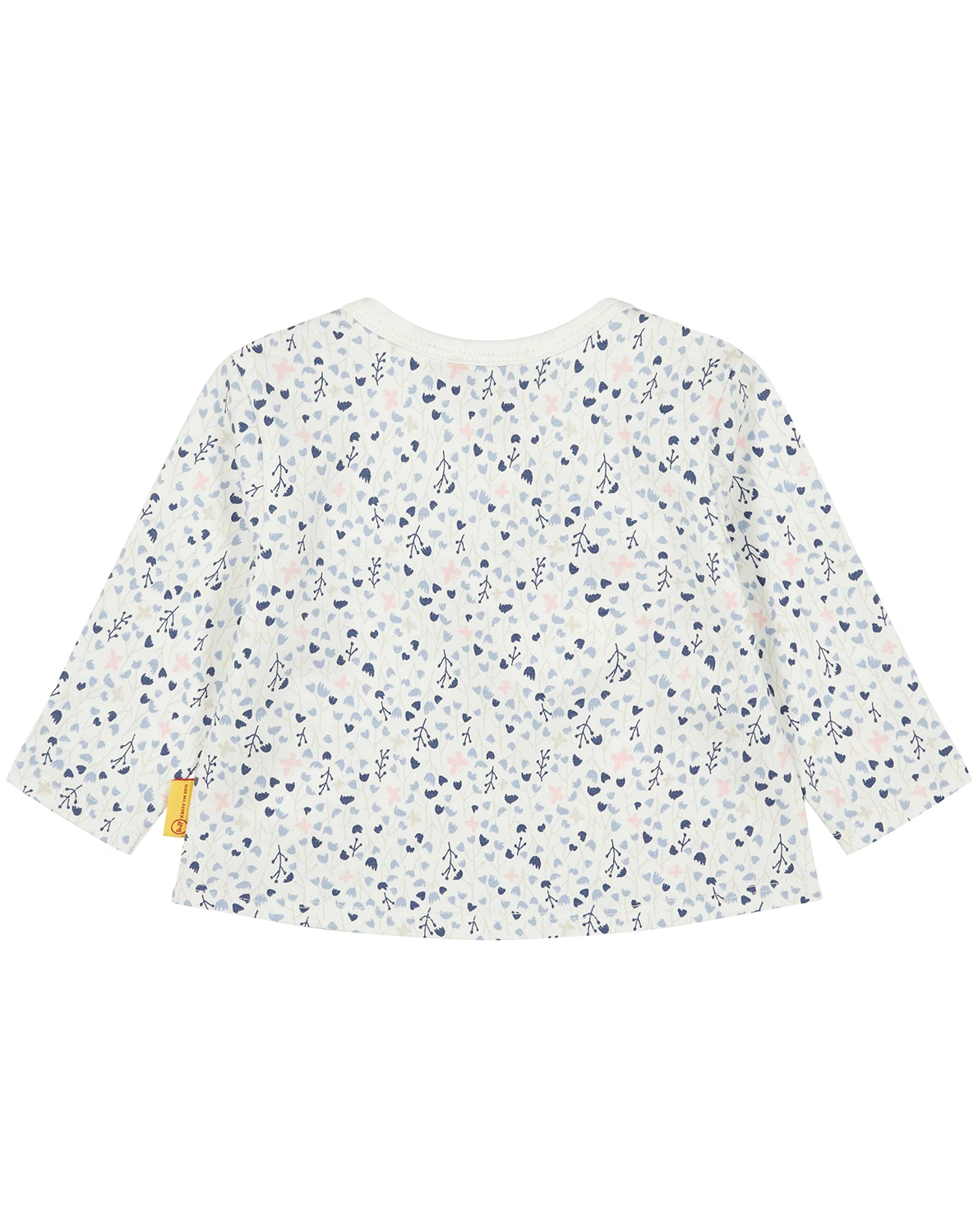 Langarmshirt FLOWER BEAR in cloud dancer