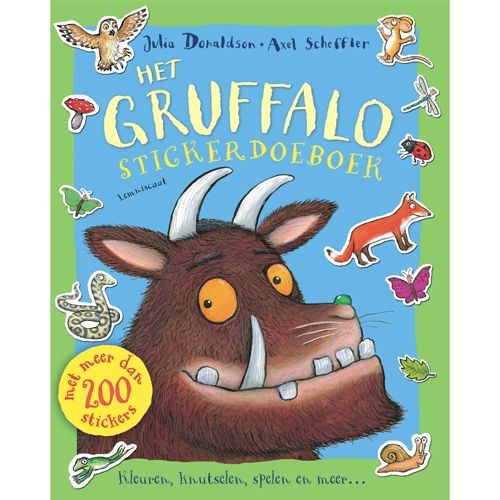 Uitgeverij lemniscaat het gruffalo stickerdoeboek