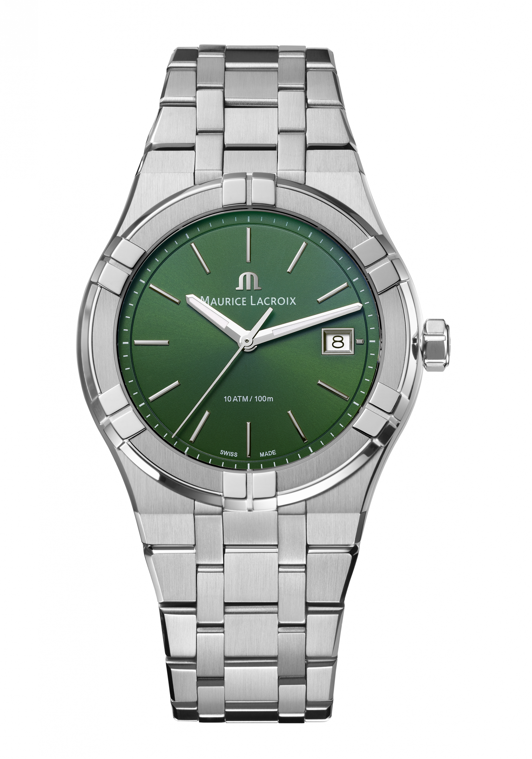 Maurice Lacroix Aikon Herrenuhr Grün AI1108-SS002-630-1