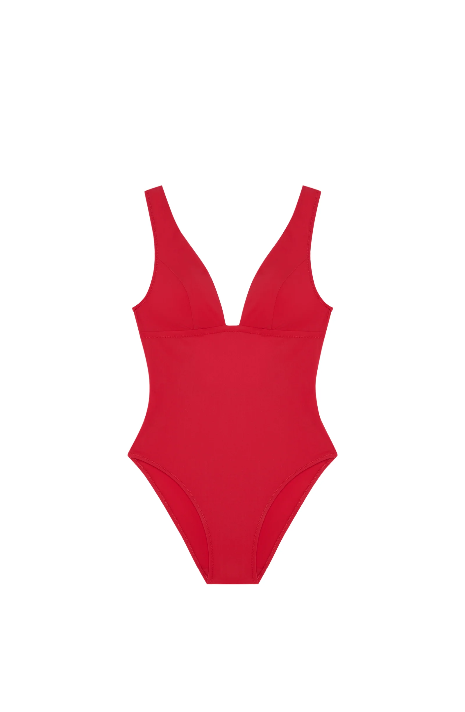 avany Maillot de bain une pièce dos nu red Rouge