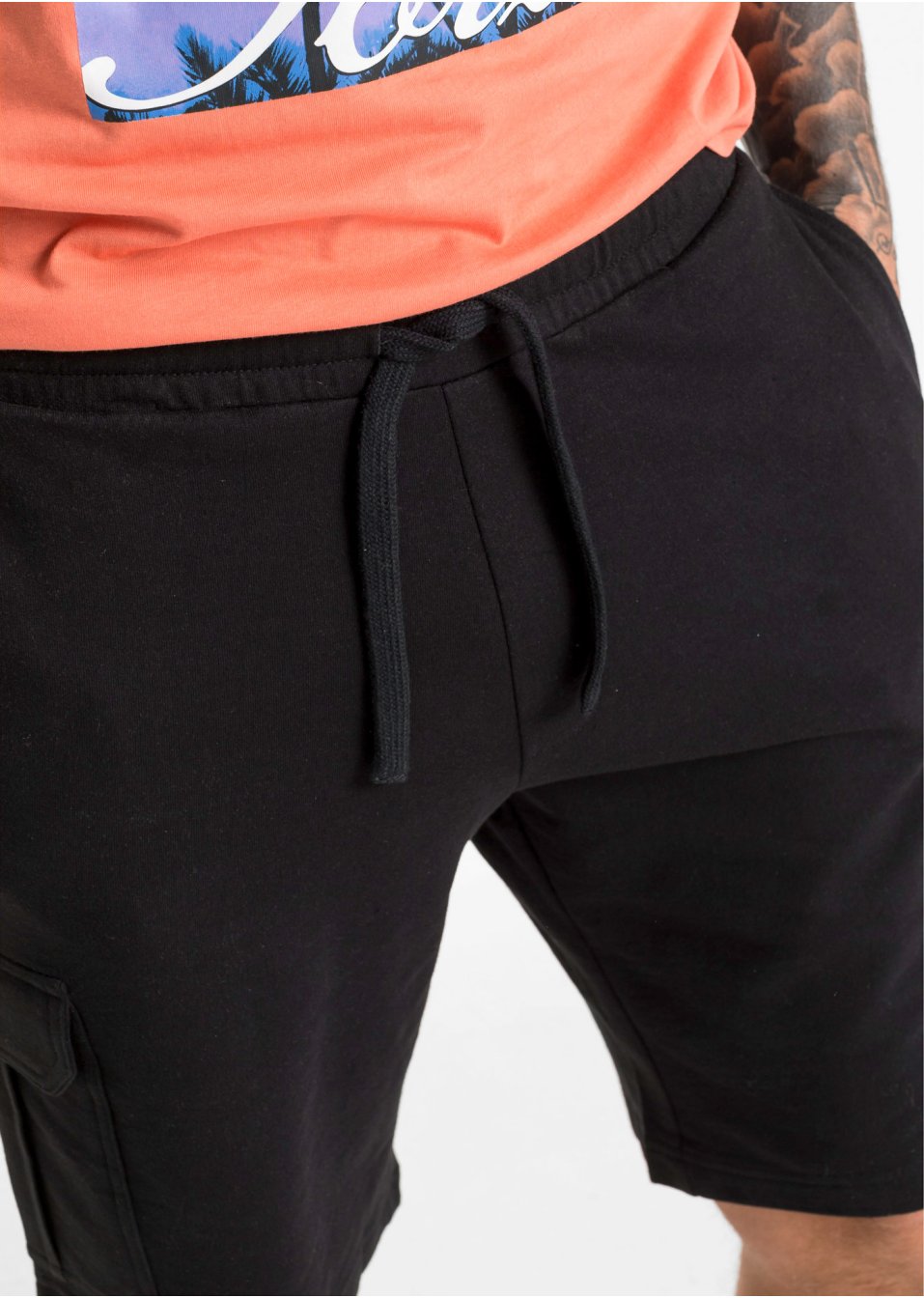 Bermuda sweat style cargo