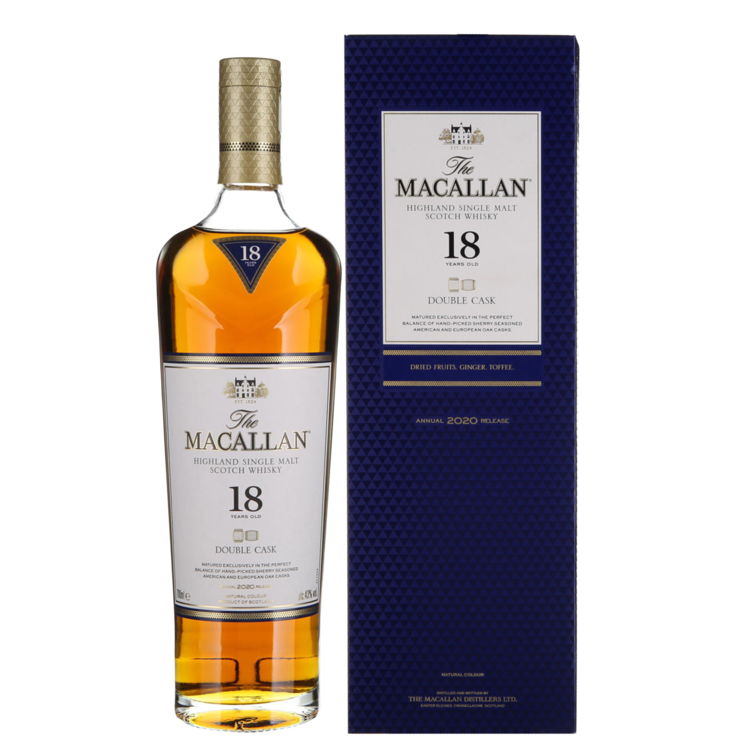 Macallan Whisky Double Cask 18 Years -70cl