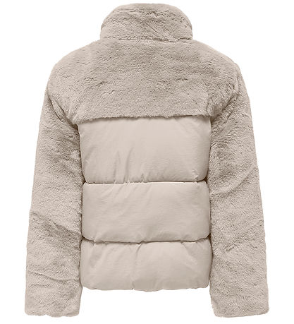 Kids Only Steppjacke - KogWanja - Moonbeam m. Kunstpelz