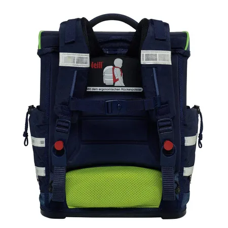 McNeill Ergo Light Pure Motion Line Hero Schulranzenset 4-teilig Hologramm