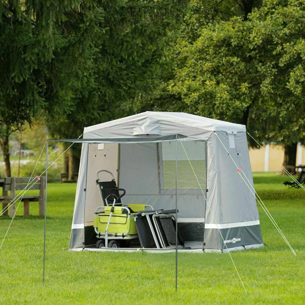 BRUNNER Lagerzelt Storage Plus Camping Küchen Zelt Umkleide Geräte Beistellzelt