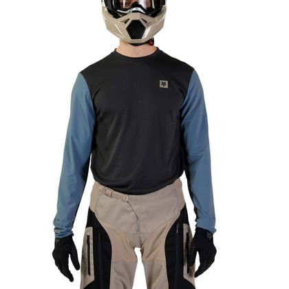 Maillot enduro Fox RANGER 2025 - Noir / Bleu