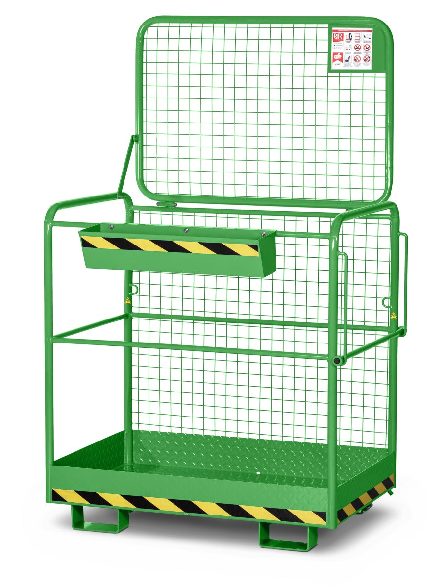 RR Industrietechnik werkmand type RAK-Eco RAL 6018 geelgroen
