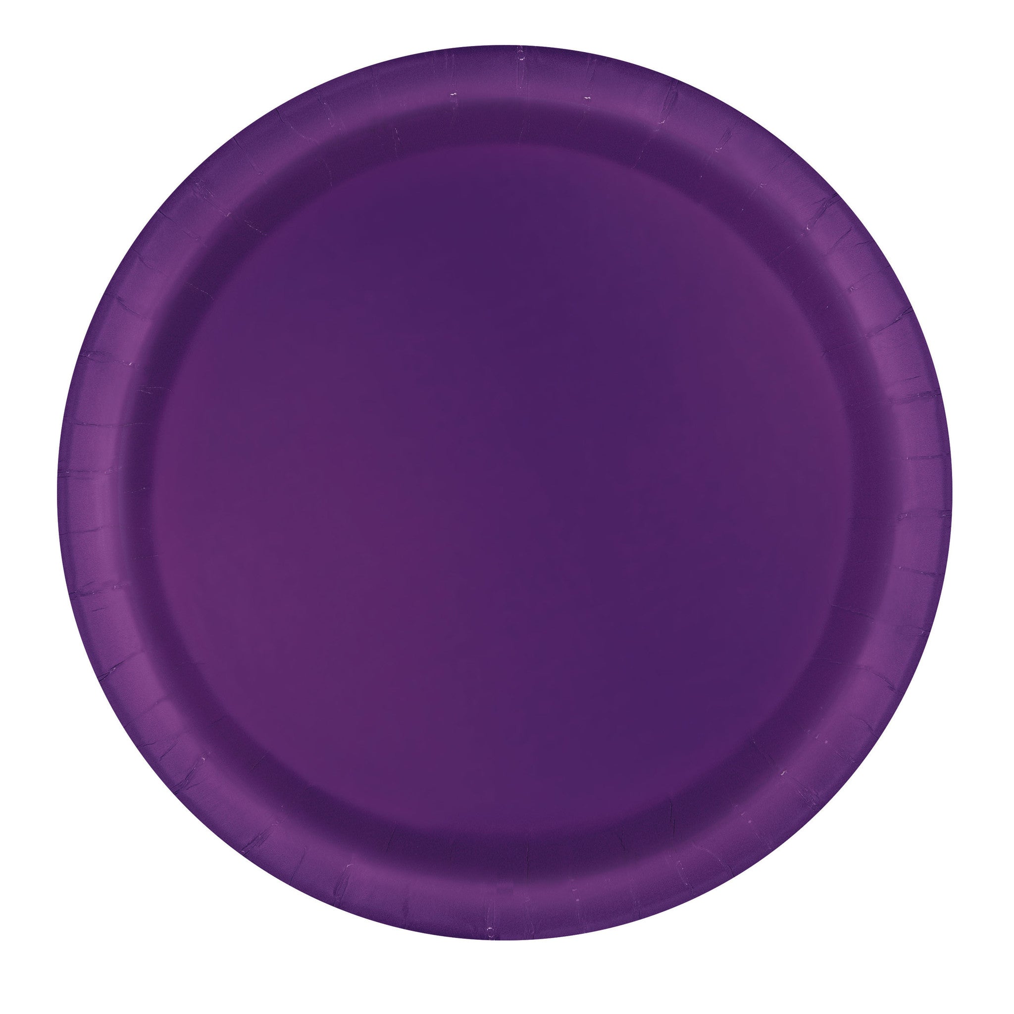 Paarse Borden Rond 23cm 16st