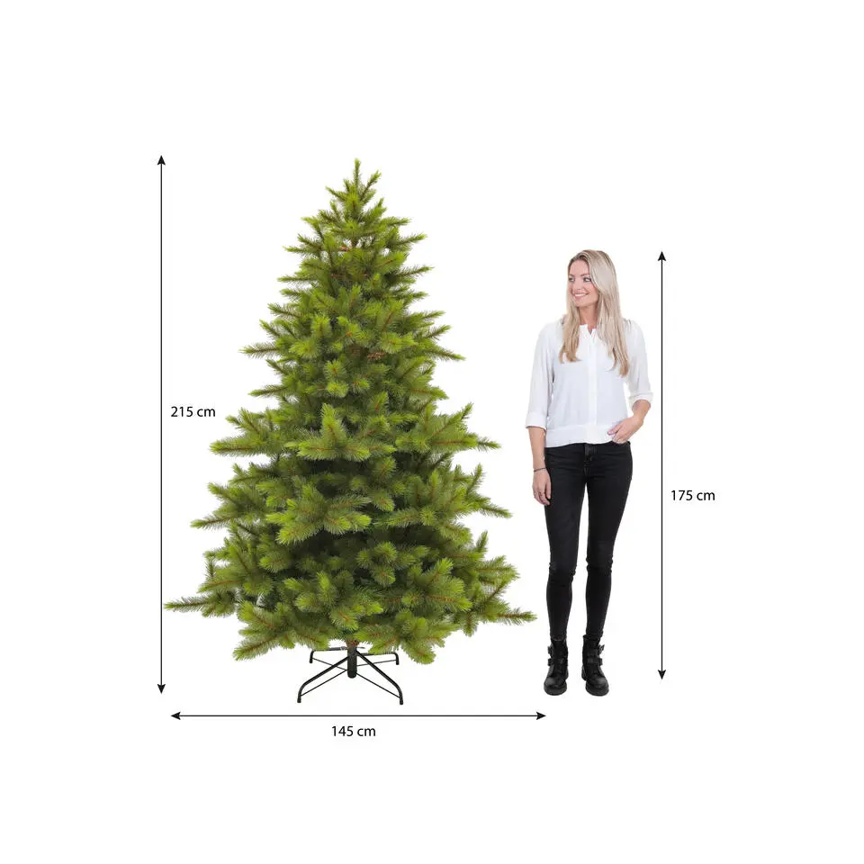 Triumph Tree Wyoming Kunstkerstboom - H215 x Ø145 cm - Groen