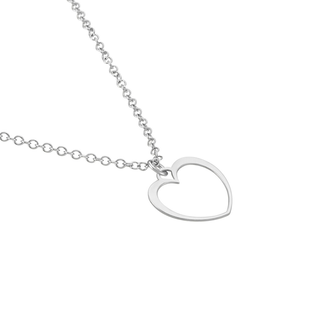Collier Argent Blanc Idennicae