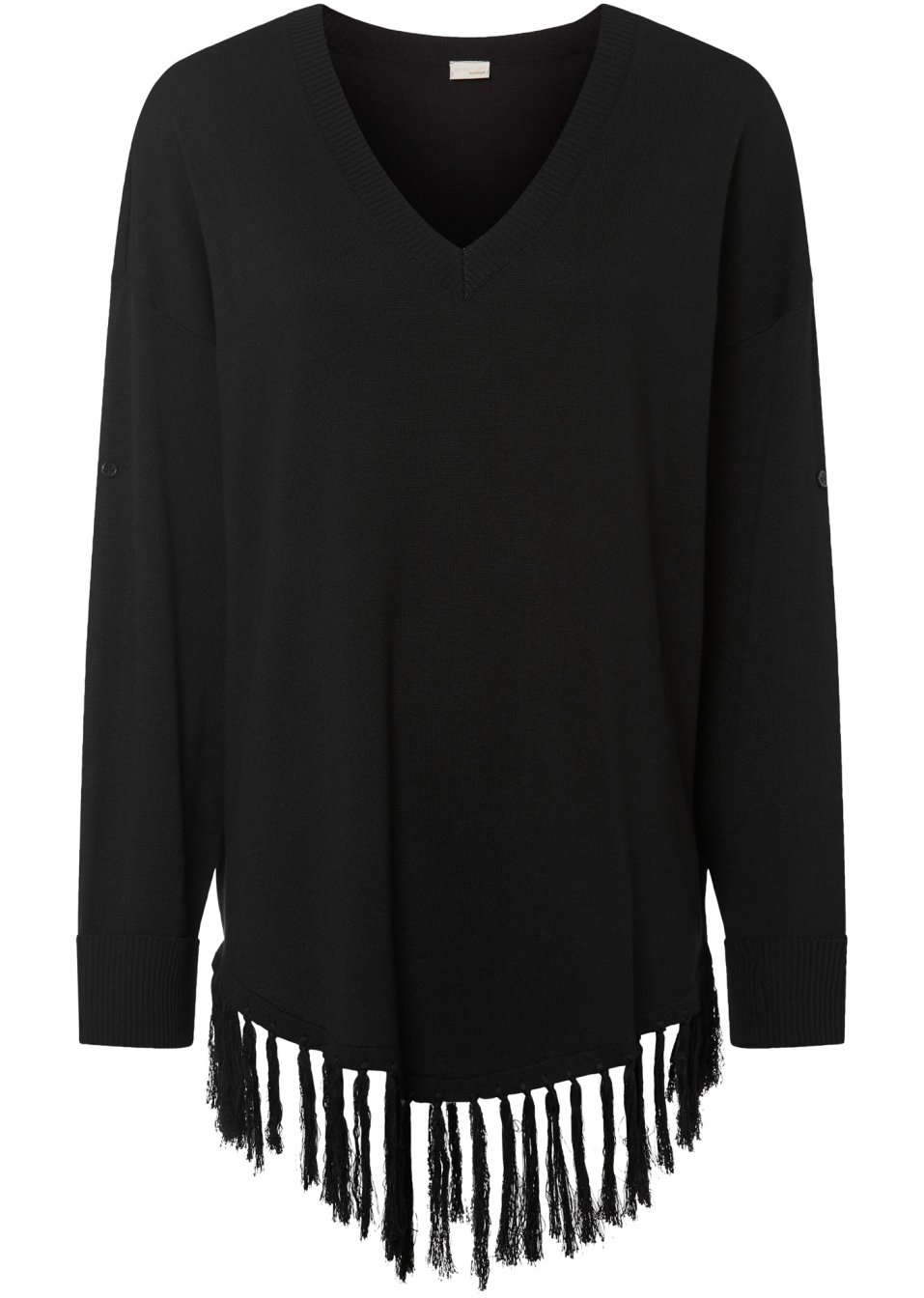 Poncho à franges